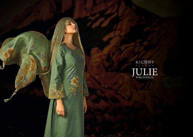 Kilory julie Designer dress material wholesale in Mumbai